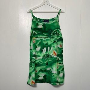 Roundy Bay Tropical Print Sundress